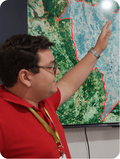 Análise geoespacial do projeto Saneamento Vivo